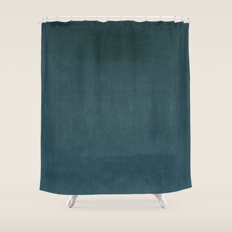 Slate Grey Velvet Texture Shower Curtain by KOOVOX | Society6