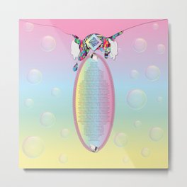 Might As Shell Relax! Metal Print | Graphicdesign, Digital 