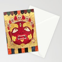 Tibetan Thangka Wrathful Deity Mahakala Stationery Card