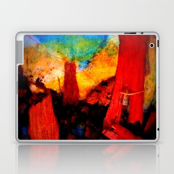 Naked Circus Laptop & iPad Skin | Collage, Digital, Paper, Wood, 3-d, Pastel, Insects, Animals, Weather, The-elements