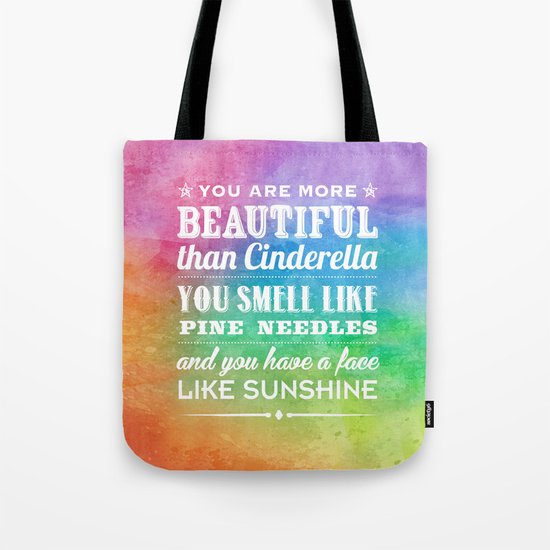 Sunshine Face Tote Bag