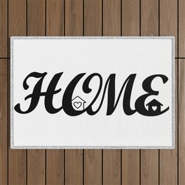 Home Sweet Home Outdoor Rug