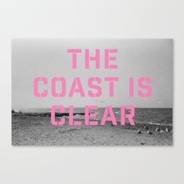Coast is Clear Canvas Print