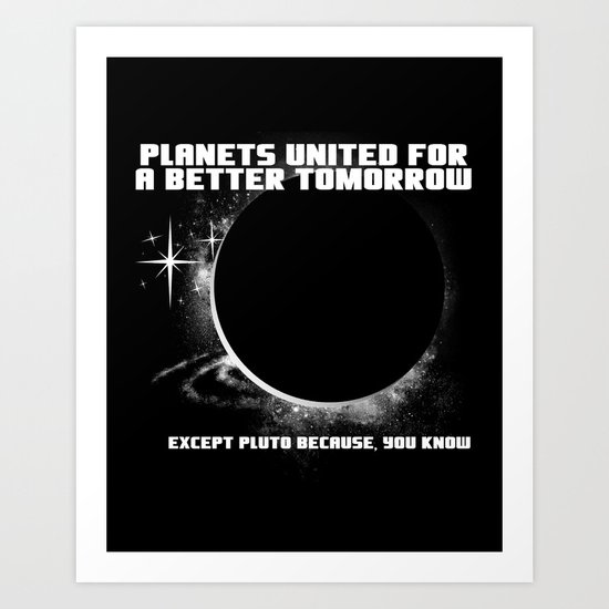 Power to the Planets Art Print