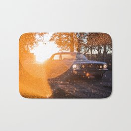 Mustang Sparks Flare Bath Mat