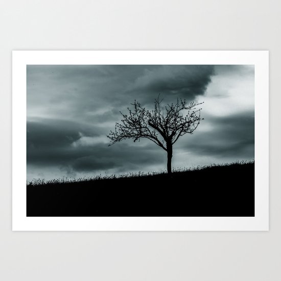 Alone Art Print