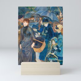 The Umbrellas, 1881-1886 by Pierre-Auguste Renoir Mini Art Print