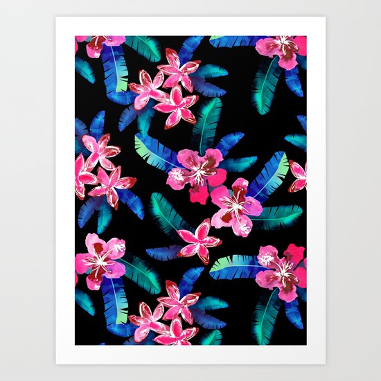 Tahitian Garden {B} Art Print