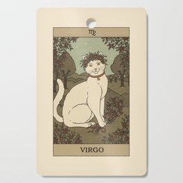 Virgo Cat Cutting Board