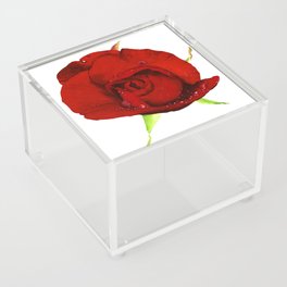 crimson rose Acrylic Box