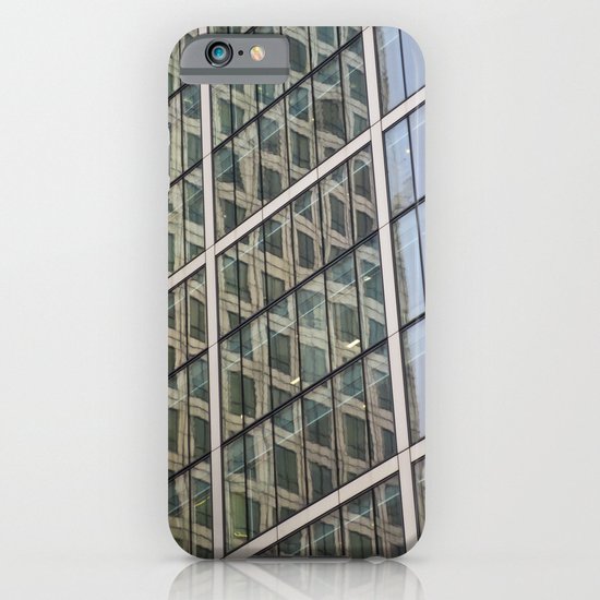Canary Wharf Window Reflections iPhone & iPod Case