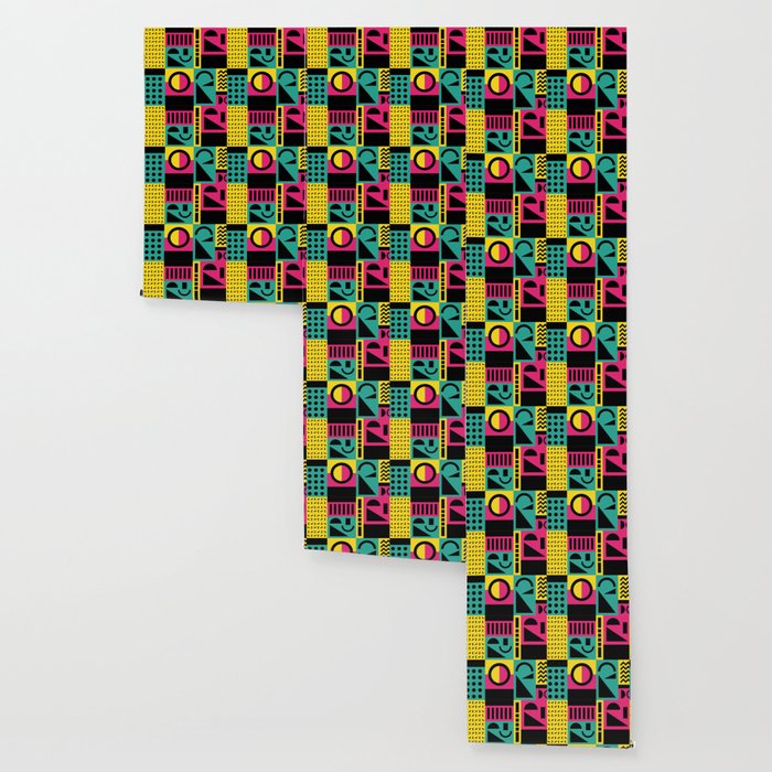 Neo Memphis Pattern 2 Abstract Geometric 80s 90s Retro