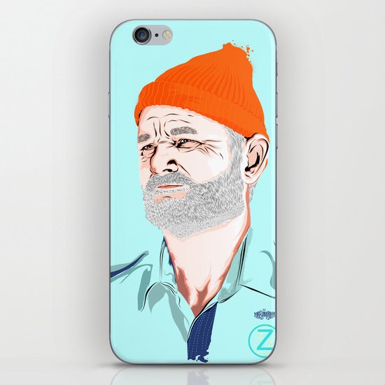 Doc Zissou iPhone & iPod Skin