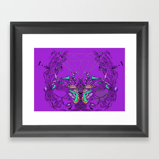 cuspo-simetrico Framed Art Print
