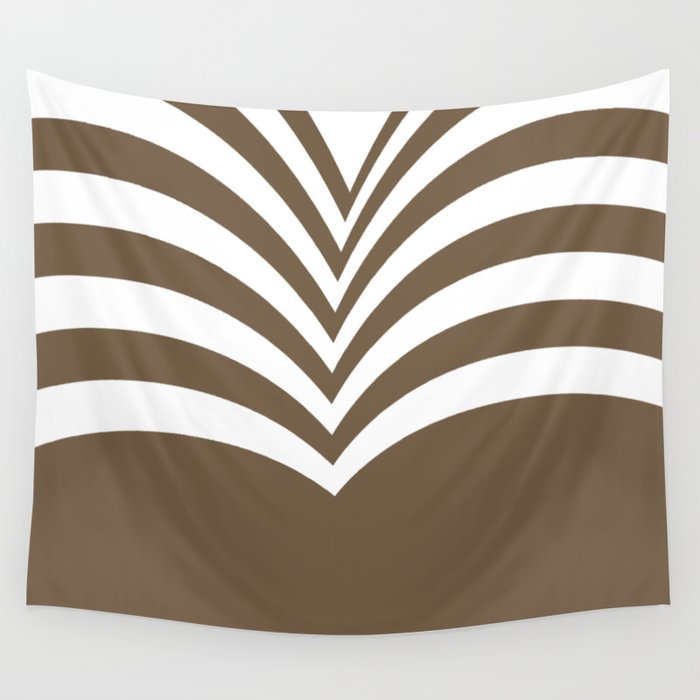 Brown hills Wall Tapestry