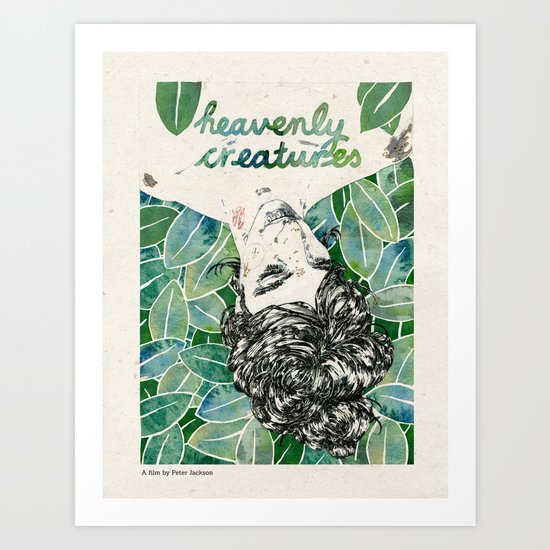 Heavenly Creatures. Art Print
