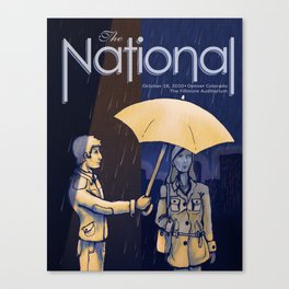 The National band poster (Sad) Canvas Print