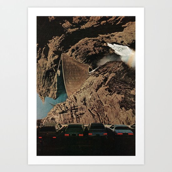 drive-in Art Print