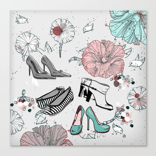 Fashion pattern Canvas Print