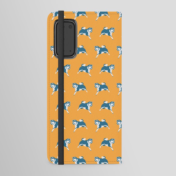 Shiba Inu Iced Mango Android Wallet Case