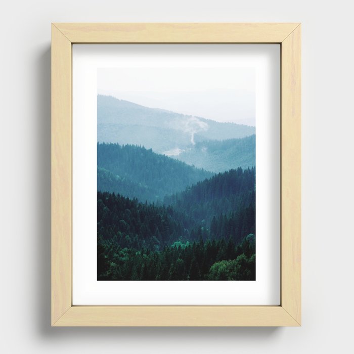 Mountain Air Recessed Framed Print