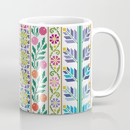 Palestinian Spring Tatreez - Decoelian Mug