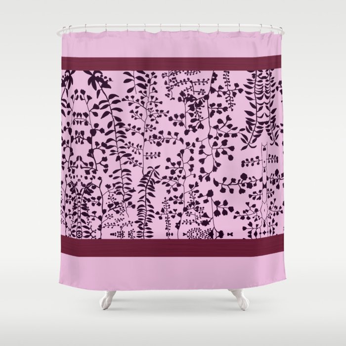 Purple's Cool Shower Curtain
