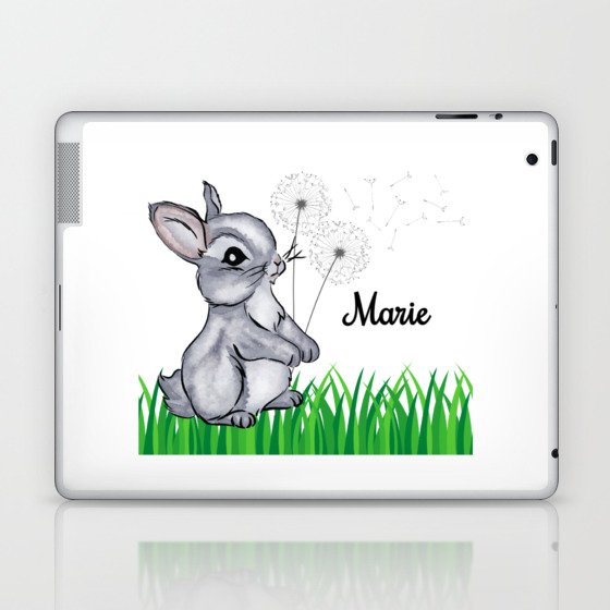 Bunny Name Gift Marie Laptop & iPad Skin