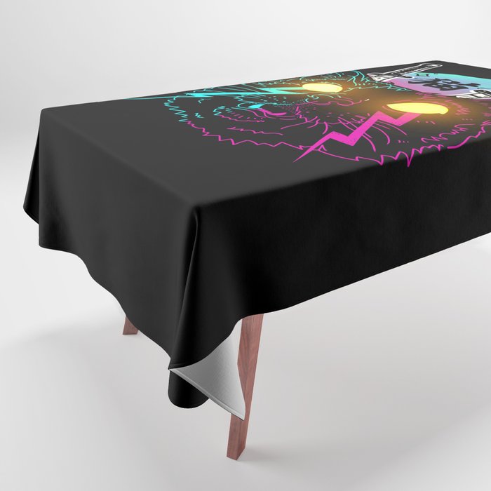 Cyber Cat Tablecloth