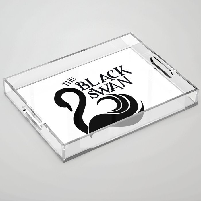 The Black Swan Acrylic Tray