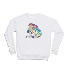 Rainbow Stripes Crewneck Sweatshirt