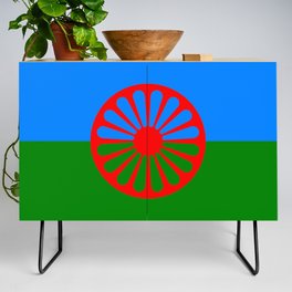 Romani Flag Credenza