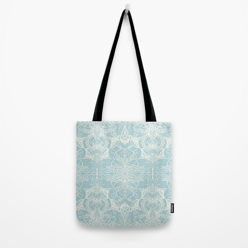duck egg blue bag
