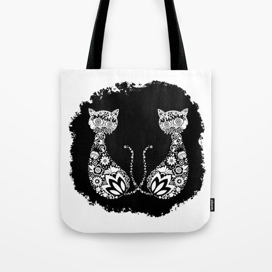 Cats Of Inversion - Digital Work Tote Bag