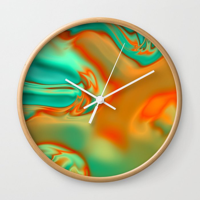 Colorful Gradients Wall Clock