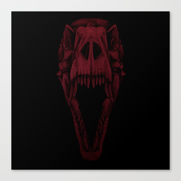 The Red Rex Canvas Print