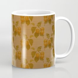 Gold Silk Metallic Peach Modern Collection Mug