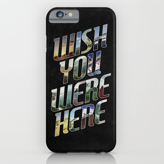 Wish You Were Here iPhone & iPod Case