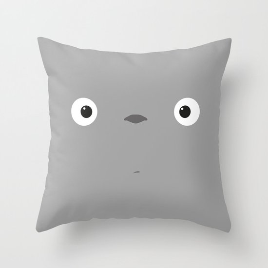 My neighbor Totoro Throw Pillow