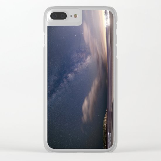 Milkyway at Good Harbor Beach Clear iPhone Case