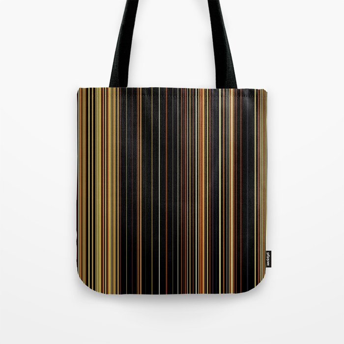 Abstract background of colored neon lines Tote Bag