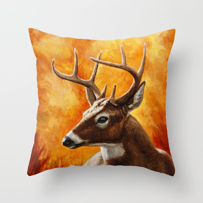 Deer head sale pillows