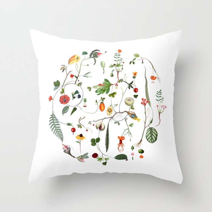 Cycle Throw Pillow
