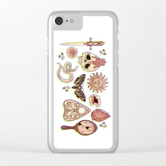 Whacky Wicca Clear iPhone Case