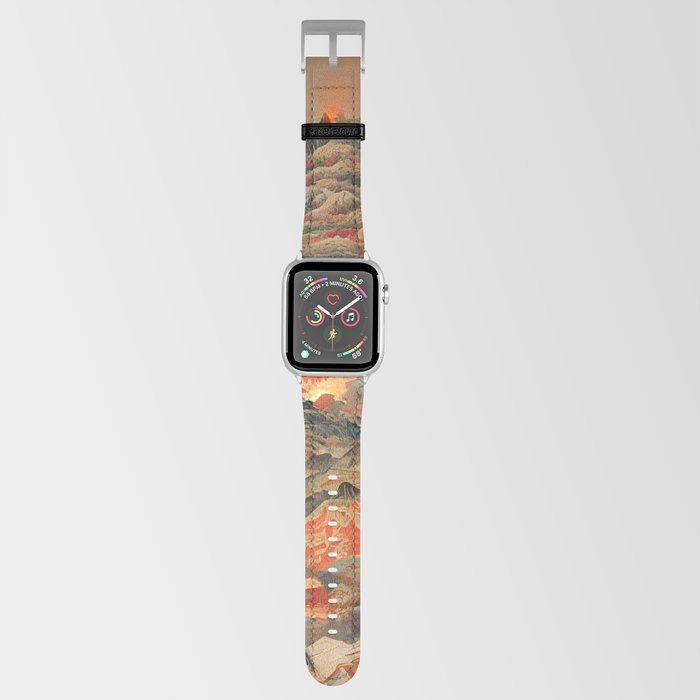 Mountains of Fire - ukiyo-e Apple Watch Band