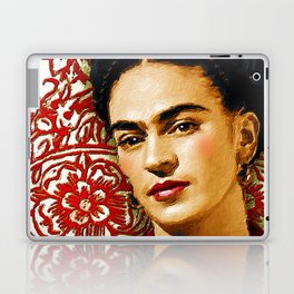 Frida Kahlo 2 Red Laptop Skin