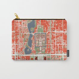 Beijing city map classic Carry-All Pouch