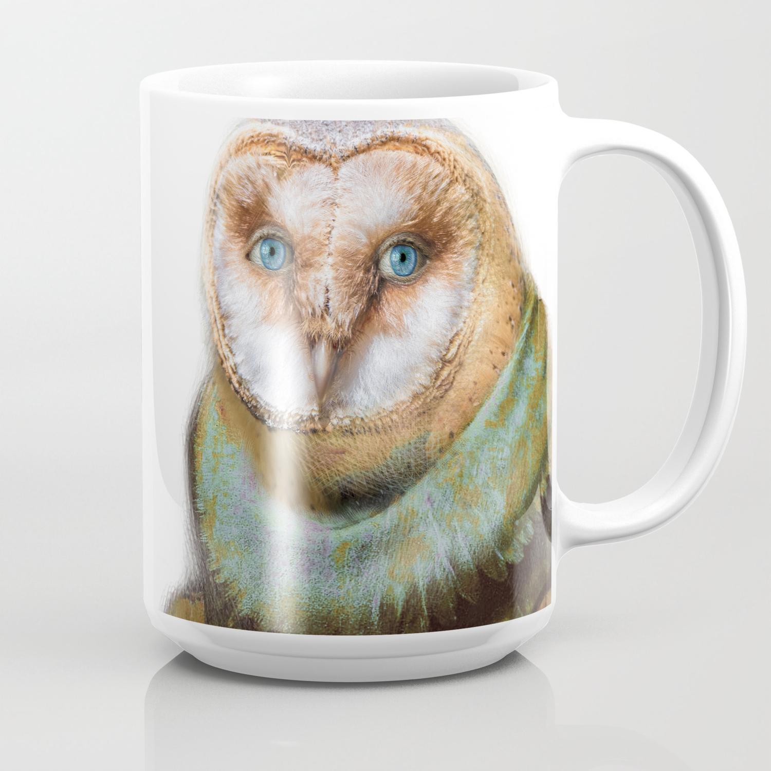 Animals Funny Owl Painting Coffee Mug By Perymaya Society6
