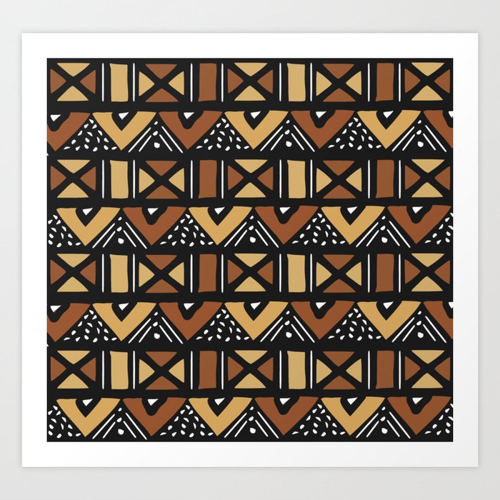 Mud cloth Mali Rug by dayone