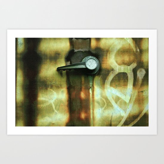 Handled Art Print